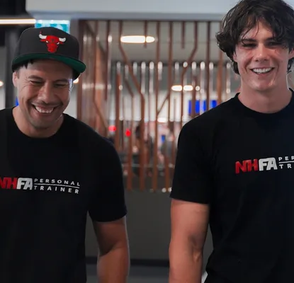 Students in a face-to-face Personal Trainer Course